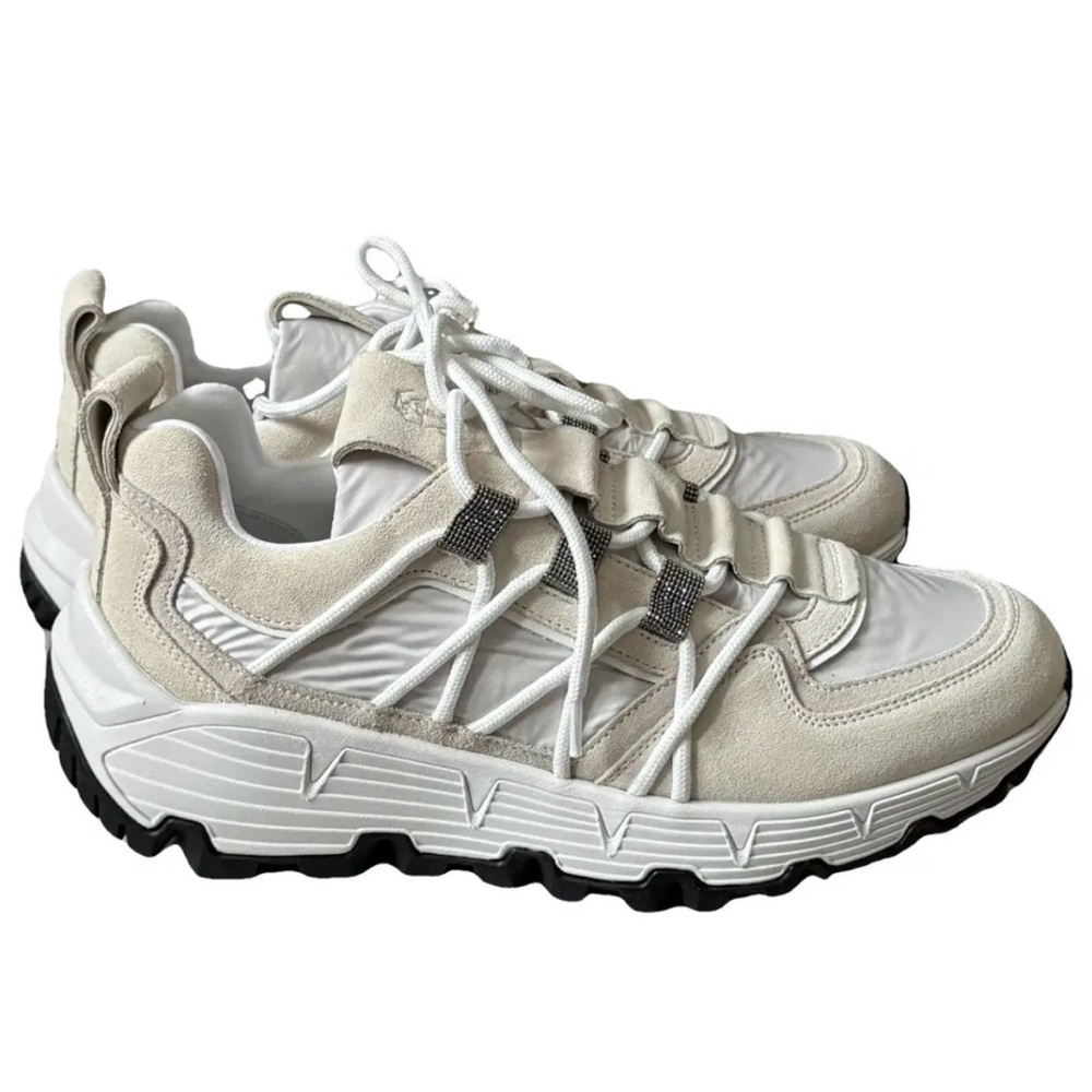 Brunello Cucinelli Suede  Monili Trainers Sneakers Size9.5～ 10  women